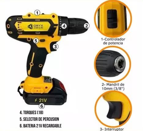 Destornillador Eléctrico Multifuncional